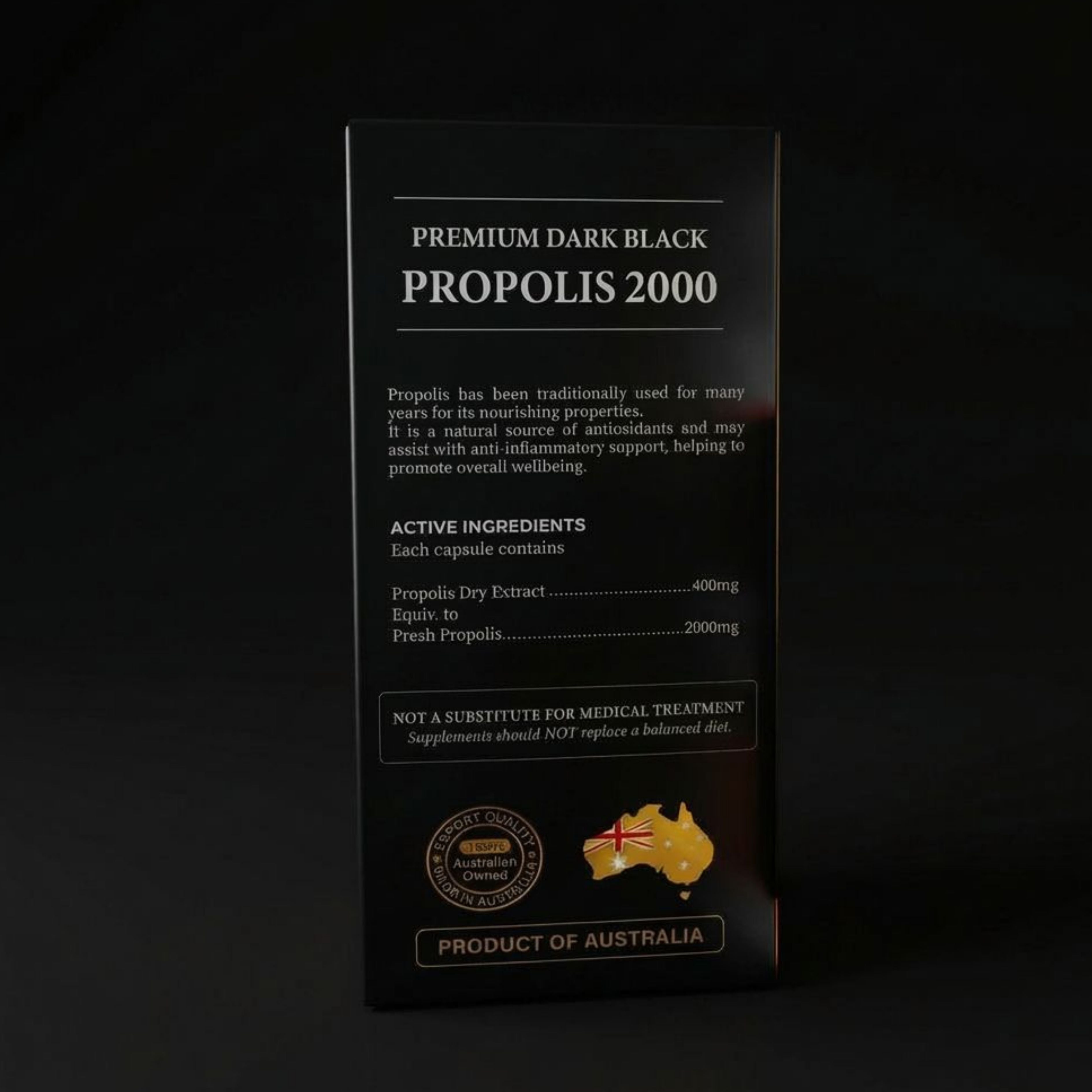 호주 다크블랙 프로폴리스2000mg함량 180정