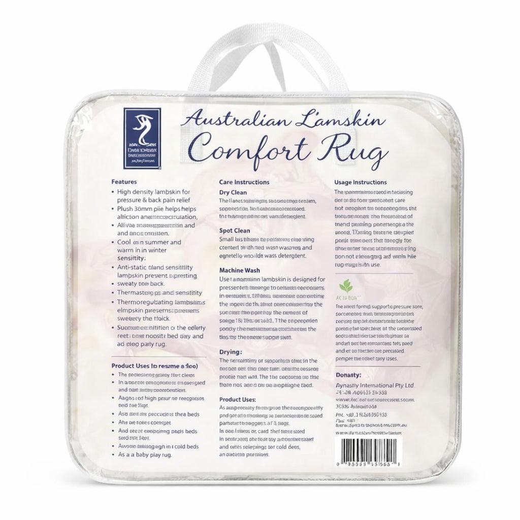 Australian Sheepskin, Medical Rug 110cm