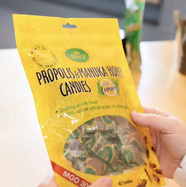 (2pack) Manuka Candies MGO300+ (propolis+Lemon)
